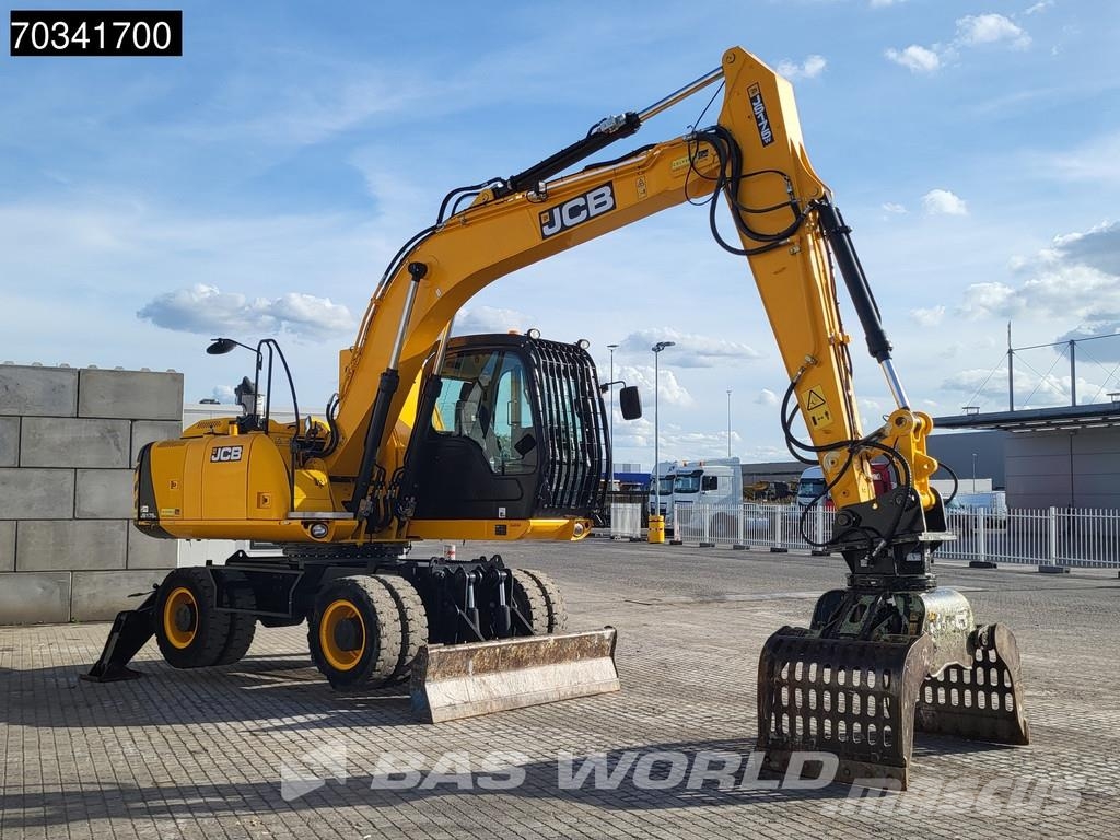 JCB JS175 W Lift Cabin Escavadoras de rodas