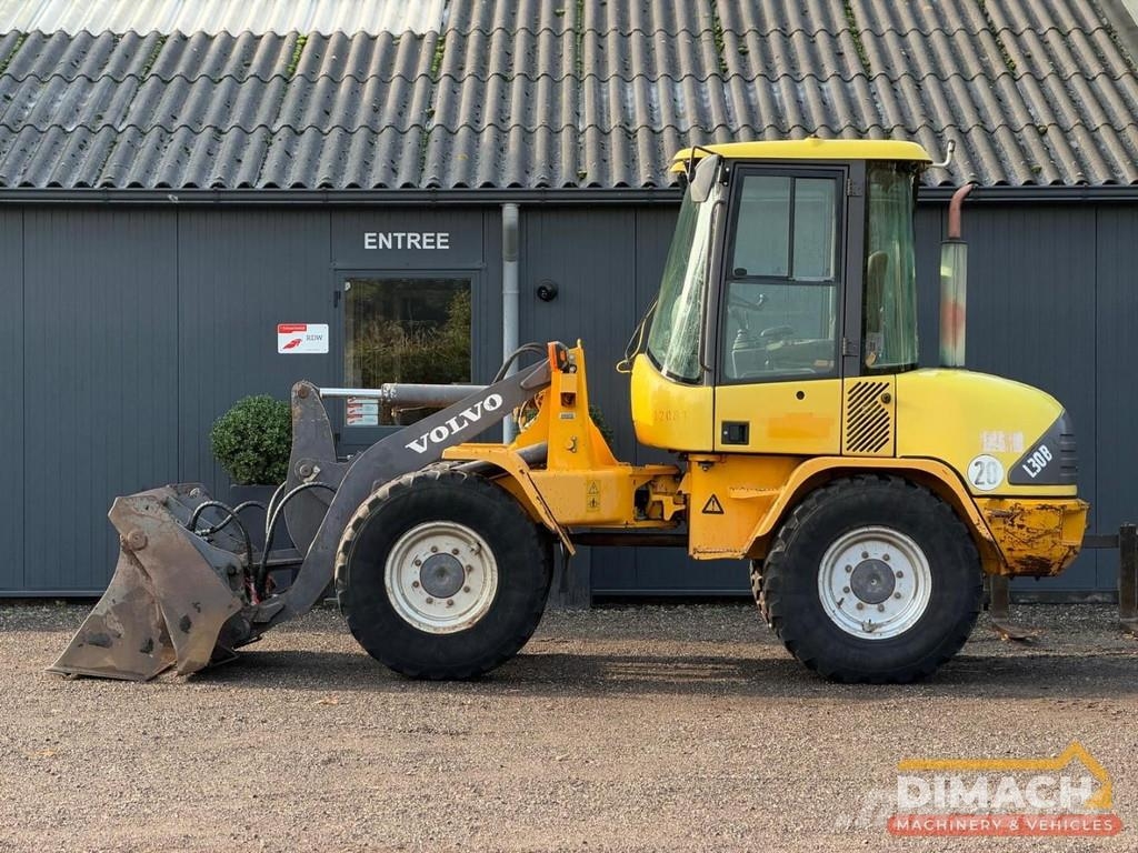 Volvo L30B Quick coupler - Folding bucket - Forks Wheel loaders
