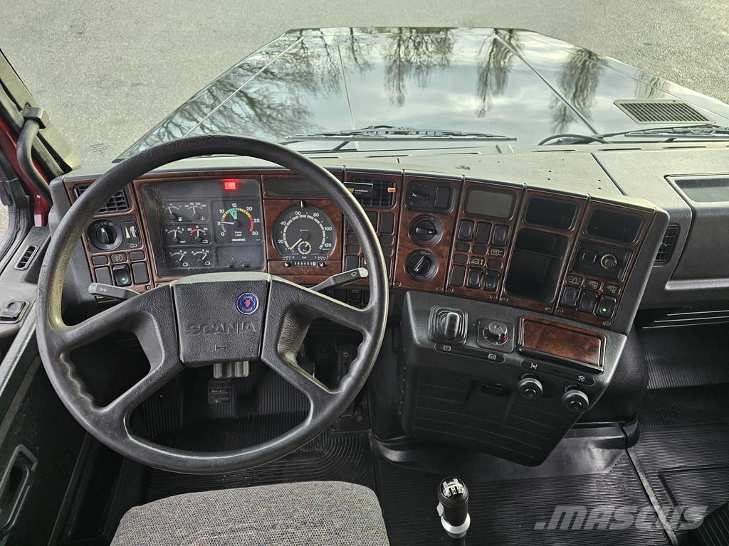 Scania T143.450 TOPLINE / TORPEDO / HAUBER / 460 cm WB Tahače