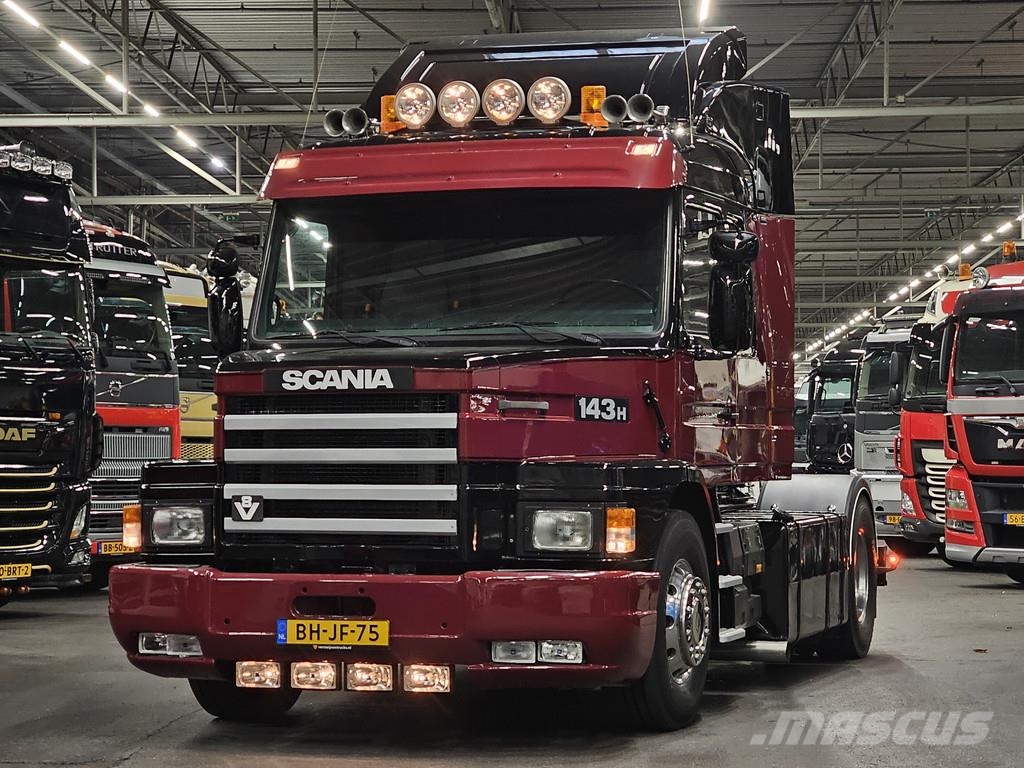 Scania T143.450 TOPLINE / TORPEDO / HAUBER / 460 cm WB Tahače