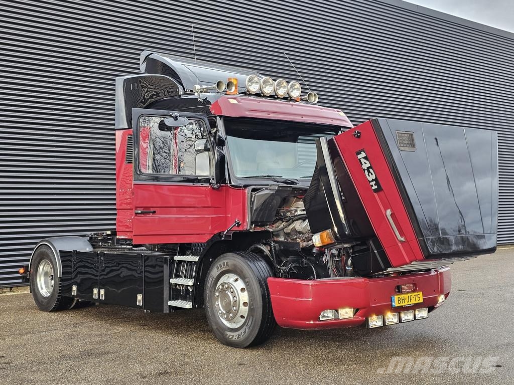Scania T143.450 TOPLINE / TORPEDO / HAUBER / 460 cm WB Tahače