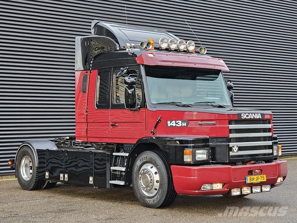 Scania T143.450 TOPLINE / TORPEDO / HAUBER / 460 cm WB Tahače