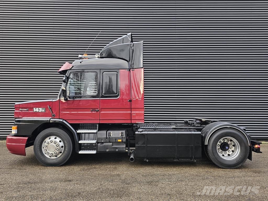 Scania T143.450 TOPLINE / TORPEDO / HAUBER / 460 cm WB Tahače