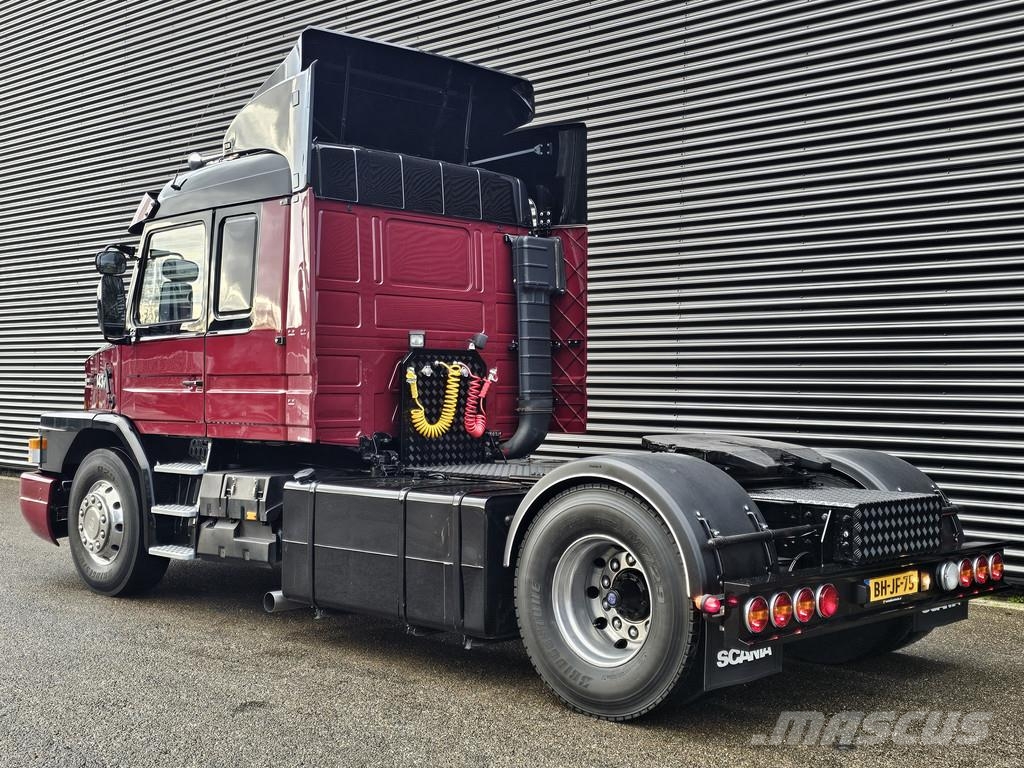 Scania T143.450 TOPLINE / TORPEDO / HAUBER / 460 cm WB Tahače