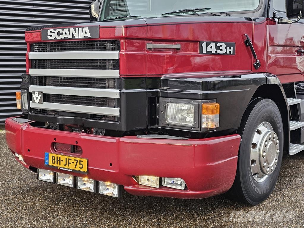Scania T143.450 TOPLINE / TORPEDO / HAUBER / 460 cm WB Tahače