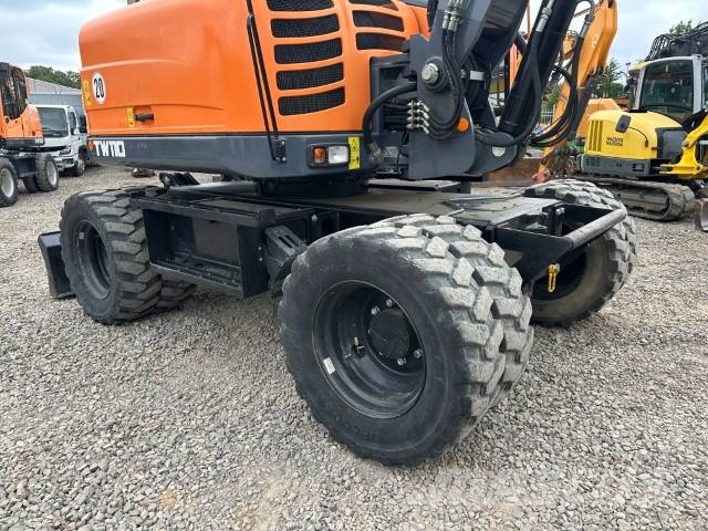 Terex TW 110 Mobilbagger / AC / 48.000 EUR Ratiniai ekskavatoriai