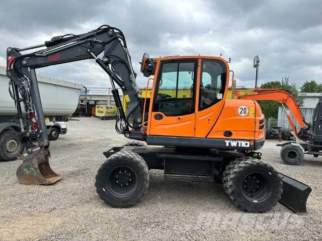 Terex TW 110 Mobilbagger / AC / 48.000 EUR Ratiniai ekskavatoriai
