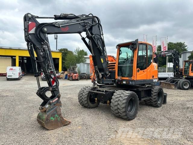 Terex TW 110 Mobilbagger / AC / 48.000 EUR Ratiniai ekskavatoriai