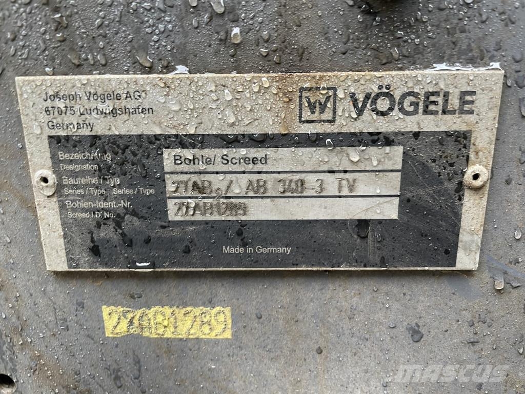 Vögele SUPER 1300-3I Asfaltsläggningsmaskiner