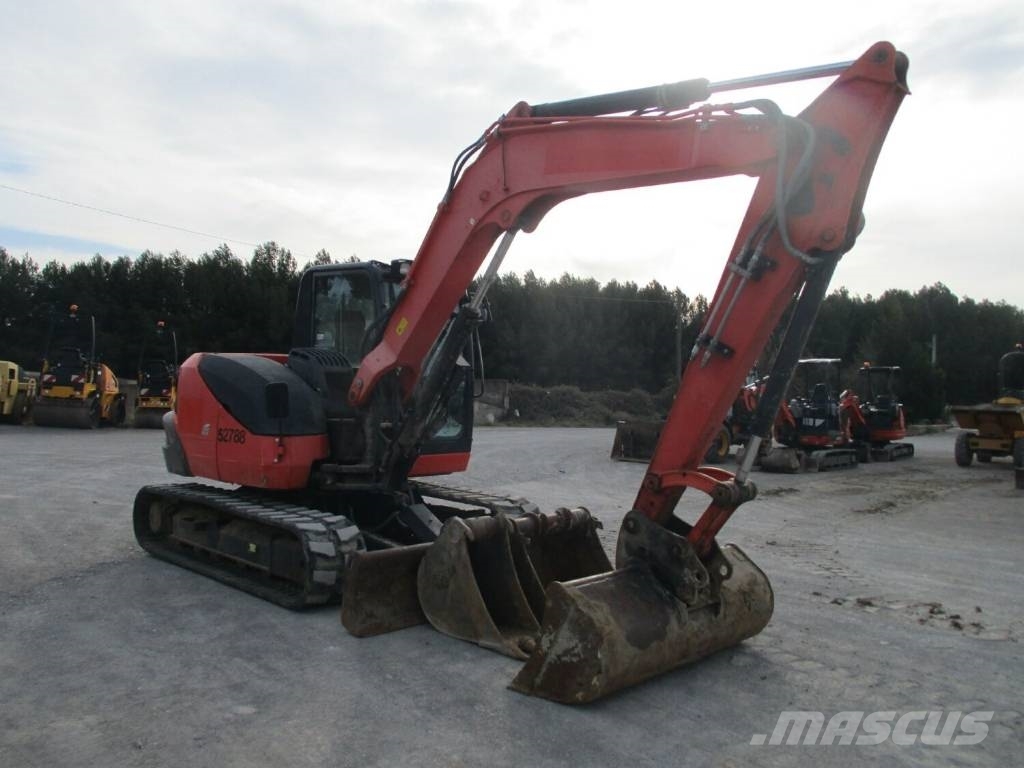 Kubota KX 080-4 中型挖掘机