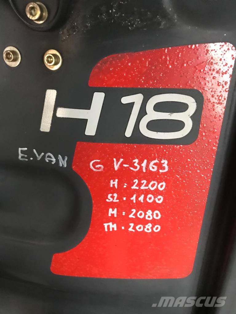Linde H18T-01 V-3163 OB Plinski viljuškari