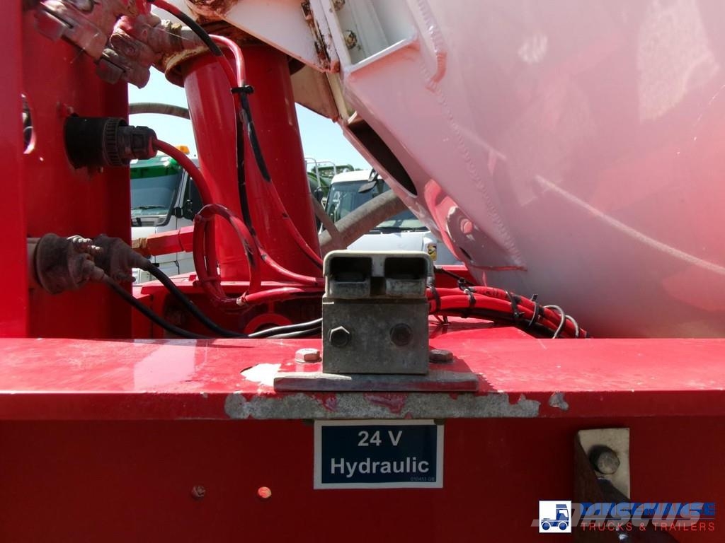 Feldbinder Powder tank alu 60 m3 (tipping) Напівпричепи-автоцистерни