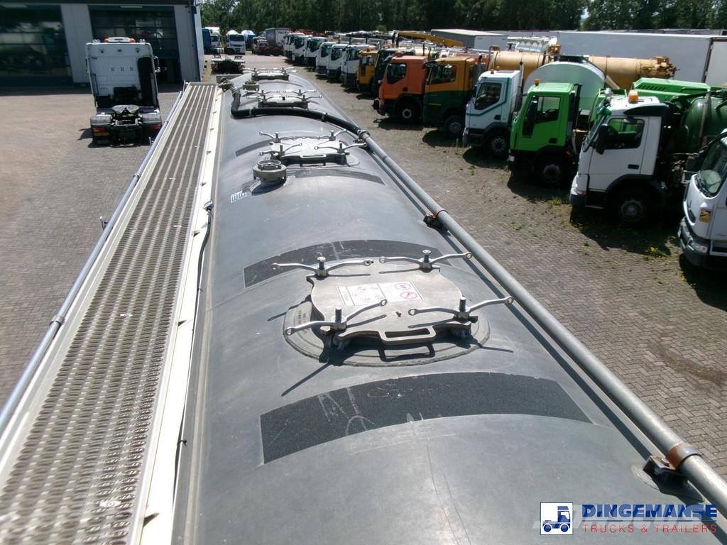 Feldbinder Powder tank alu 60 m3 (tipping) Напівпричепи-автоцистерни