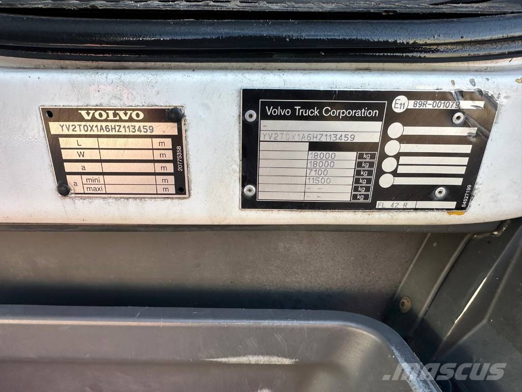 Volvo FL 250 4*2 Seria 3459 Sanduk kamioni