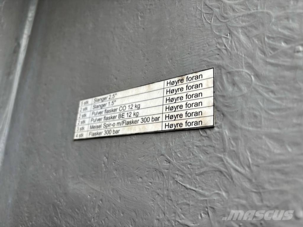 MAN 24460 6x6 Brandbilar