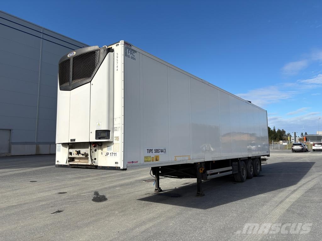 Schmitz Cargobull Trailer Reefer Flower Width & Dual Temp & Double S Temperature controlled semi-trailers