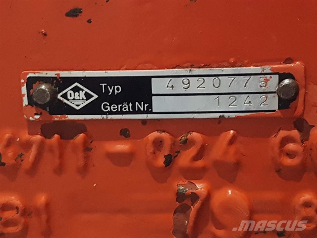 O&K L15B - 4920775 - Axle/Achse/As Osovine