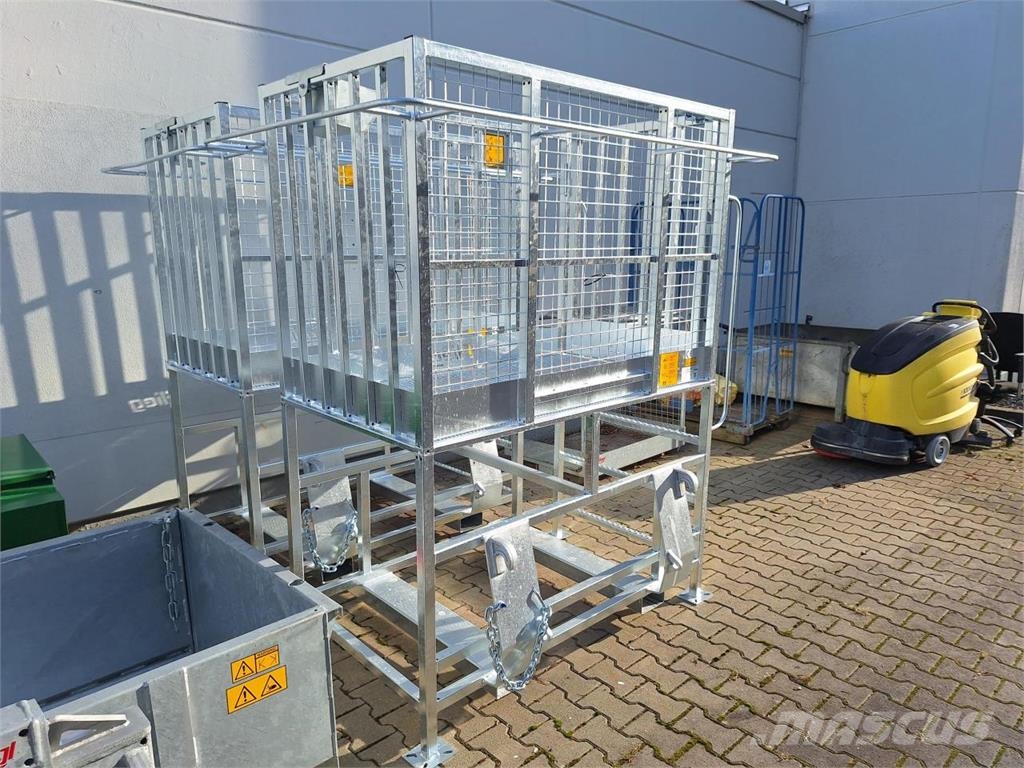 Fliegl Arbeitsbühne hoch zn رافعات السارية الرأسية