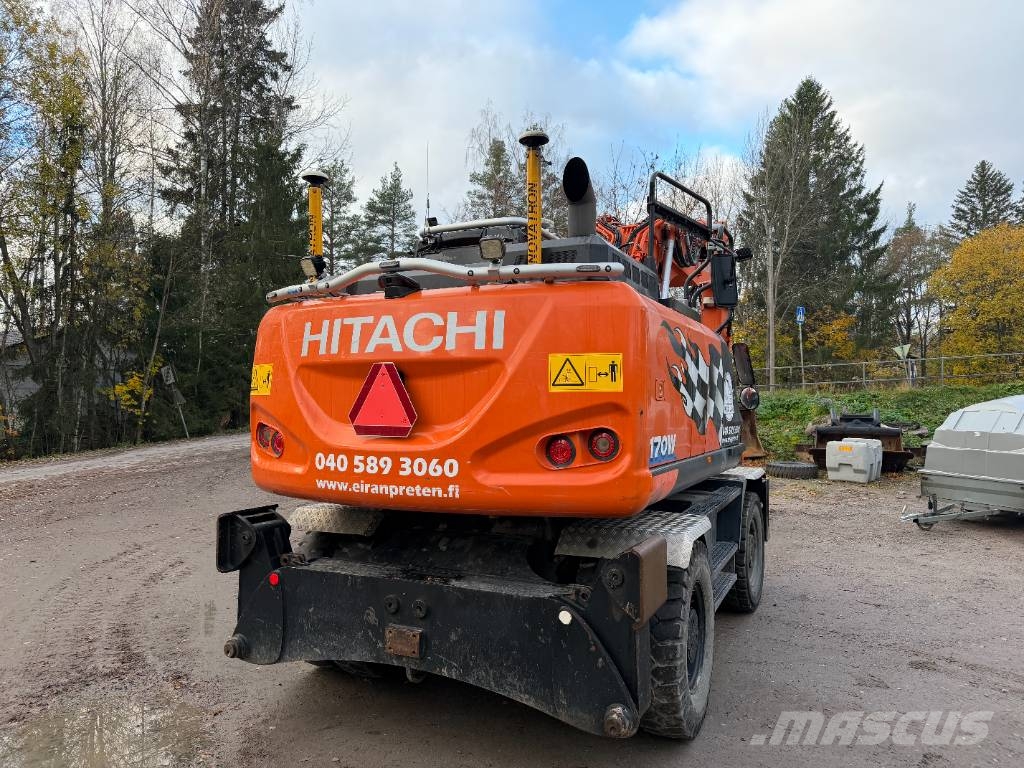 Hitachi ZX 170 W حفارات بعجل
