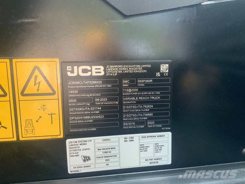JCB 555-260R Telescopic handlers