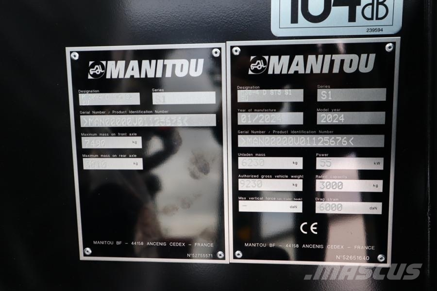 Manitou M30-4 Valid inspection, *Guarantee! Diesel, 4x4 Dr ラフターテレントラック