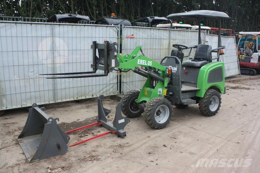 Everun EREL05 Elektrische shovel Læssemaskiner på hjul
