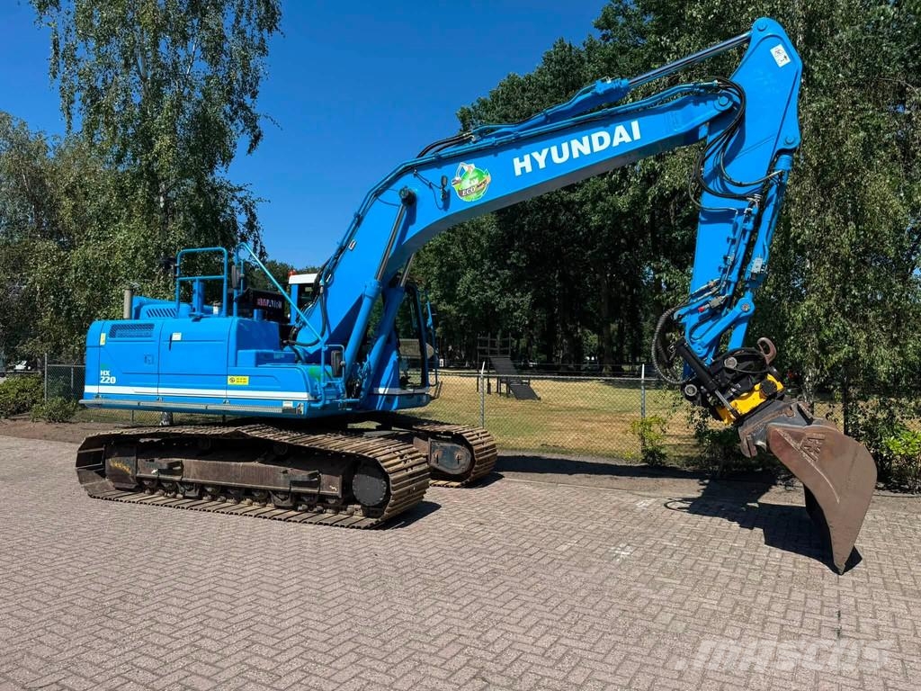 Hyundai HX220 L Rupskraan Rupsgraafmachines