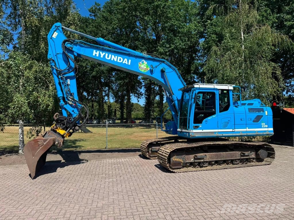 Hyundai HX220 L Rupskraan Rupsgraafmachines
