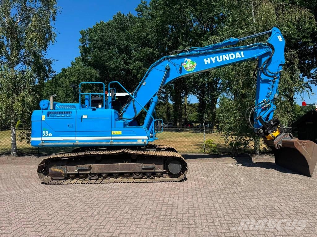 Hyundai HX220 L Rupskraan Rupsgraafmachines