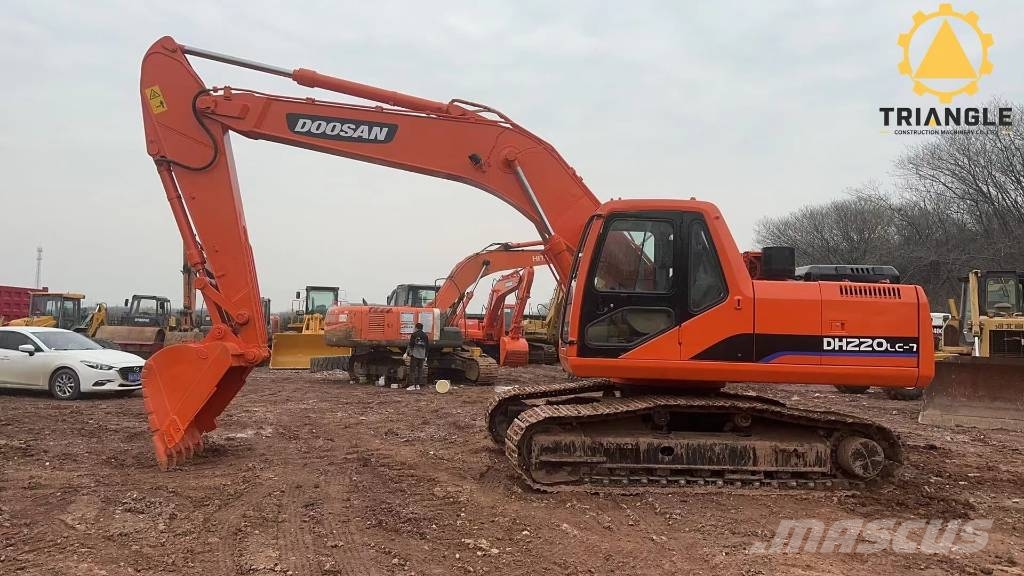 Doosan DH 220 大型油圧ショベル12t以上(パワーショベル・ユンボ)