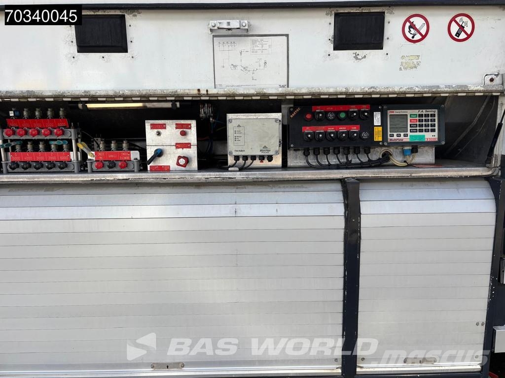 Scania P310 6X2 LAG 21.900 liter Fuel tanker 5 compartmen Motrici cisterna