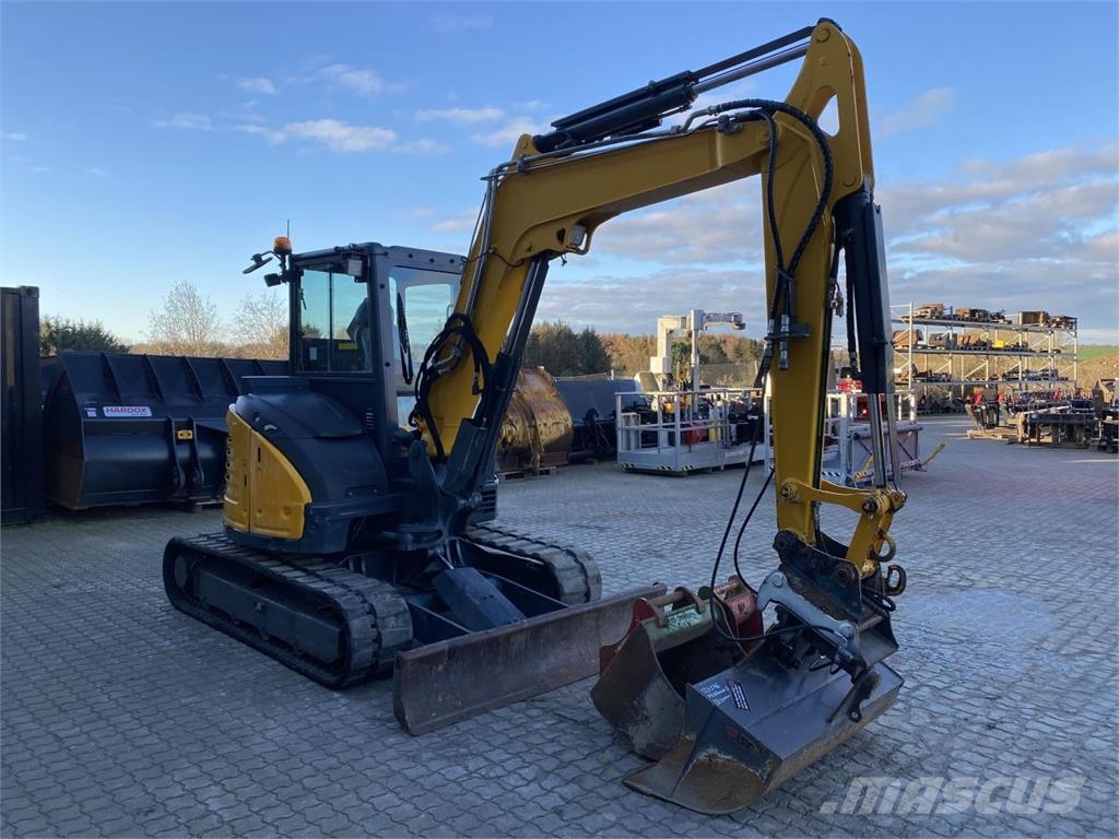 Yanmar VIO50-6 حفارات بعجل