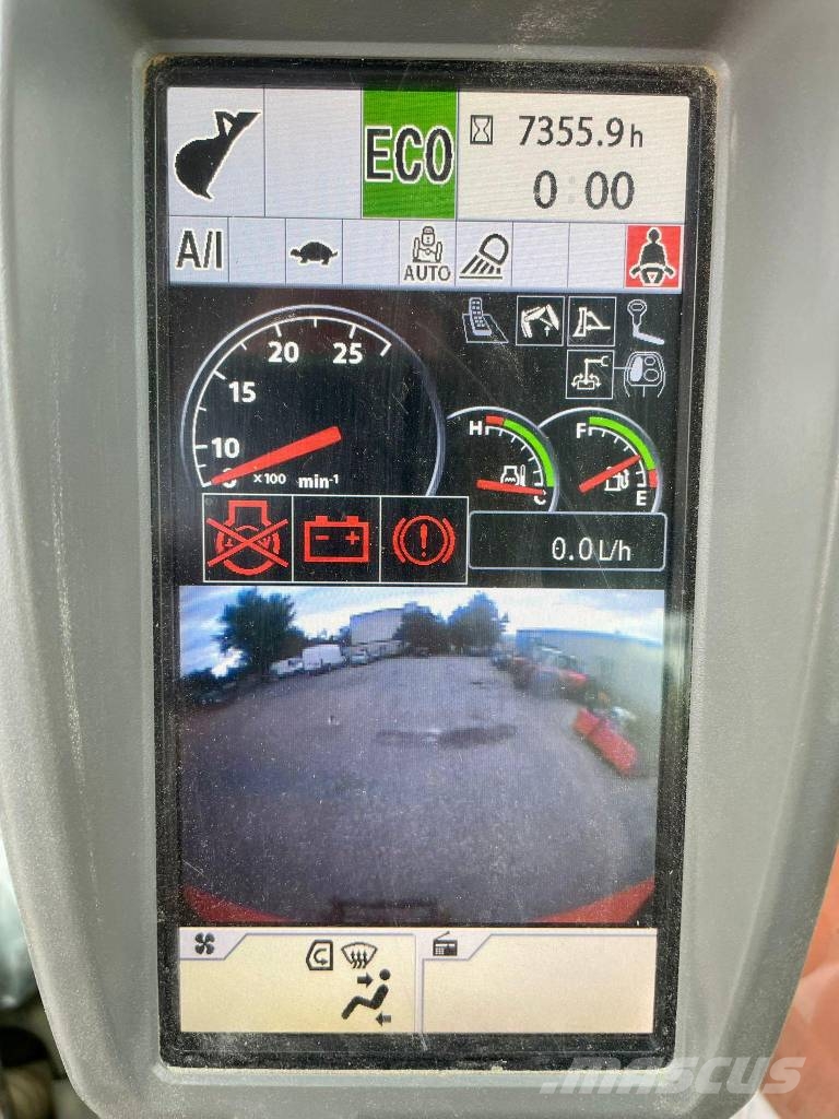 Hitachi ZX 170 W-5 Pelle sur pneus