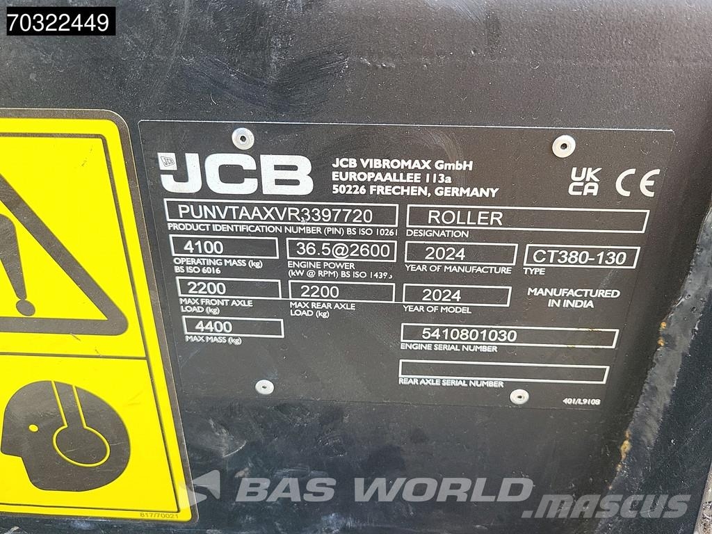 JCB CT380-130 タンデムローラ