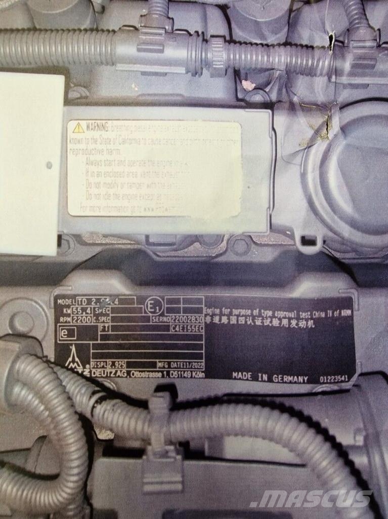 Deutz TD 2.9 L4 With SCR unit Motores