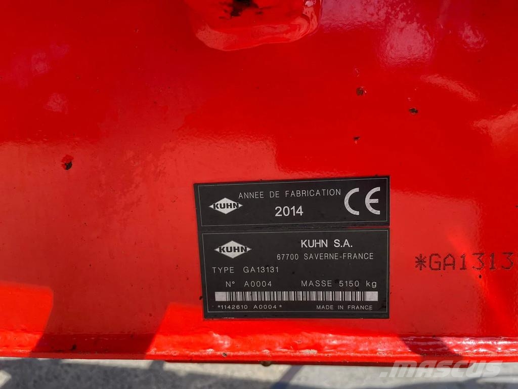 Kuhn GA 13131 rotor hark 4 elements zwiller Karhottimet