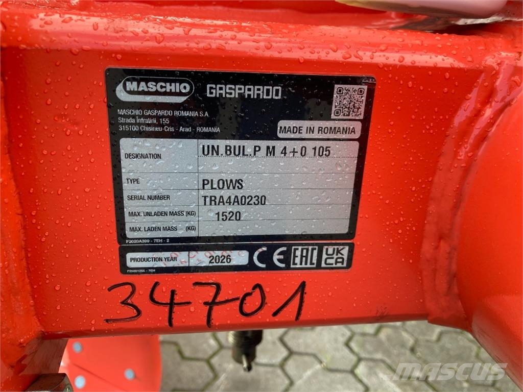 Maschio Unico M Passo 4 Otros rodillos
