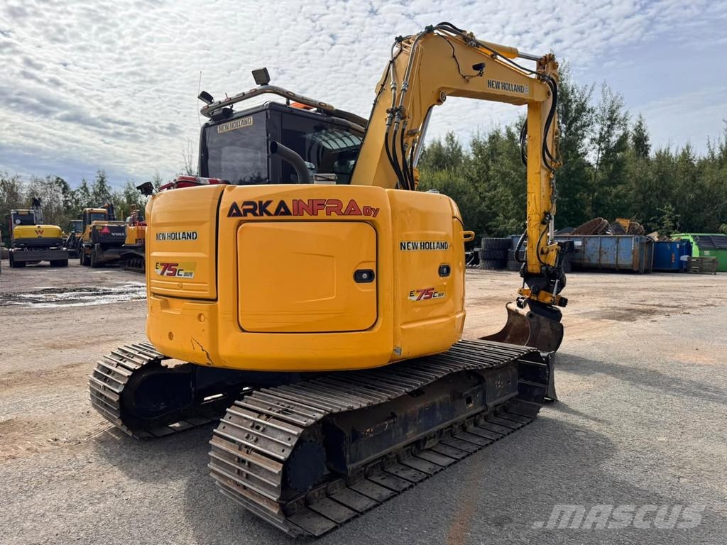 New Holland E75 Midigraafmachines 7t - 12t