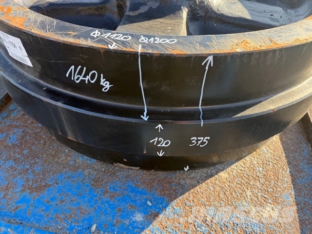 O&K RH 120 C NEW PARTS SALE حفارات زحافة