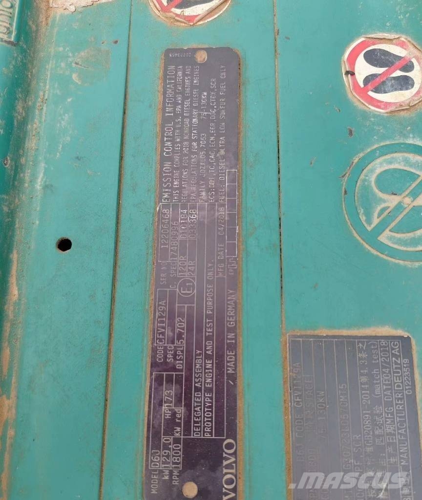 Volvo D6J Second-hand construction machinery motor Motores