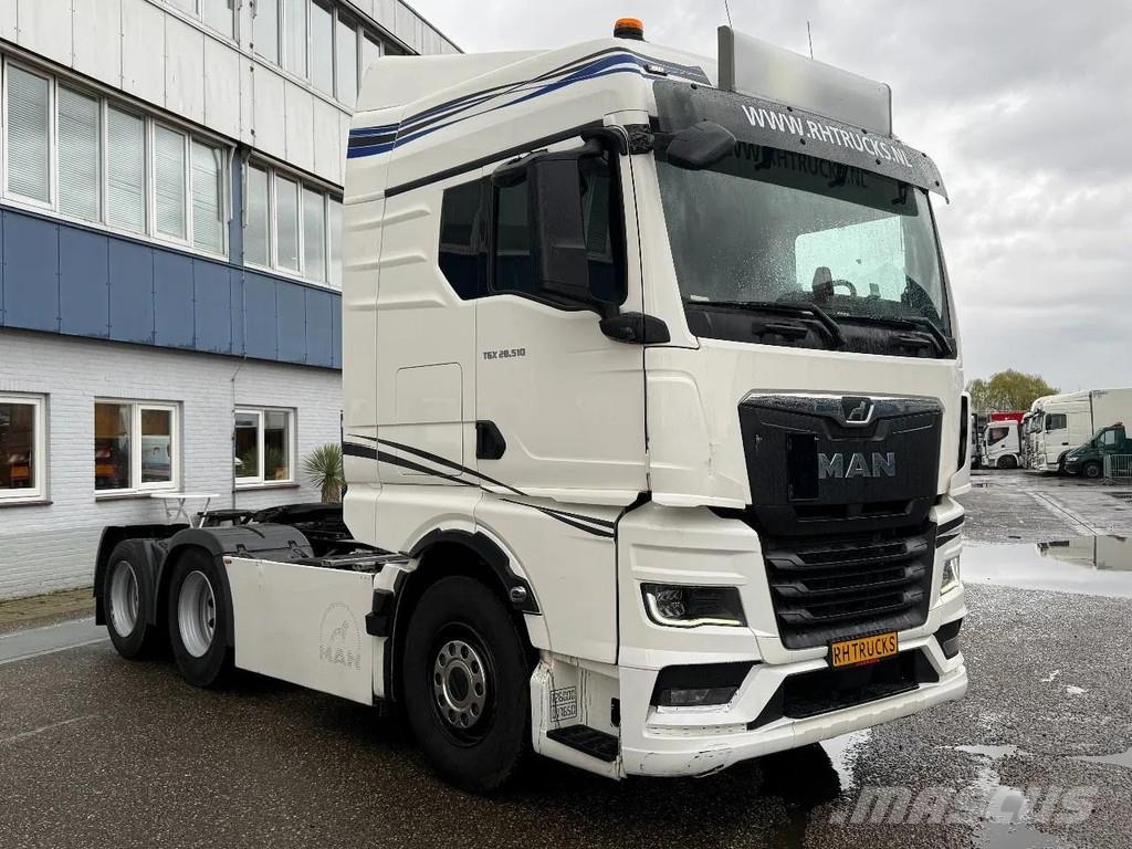 MAN TGX 26.510 6X2 EURO 6 + SLIDING DISH Ťahače