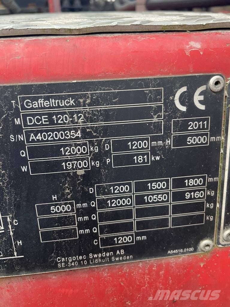 Kalmar DCE 120-12 Dīzeļa autoiekrāvēji