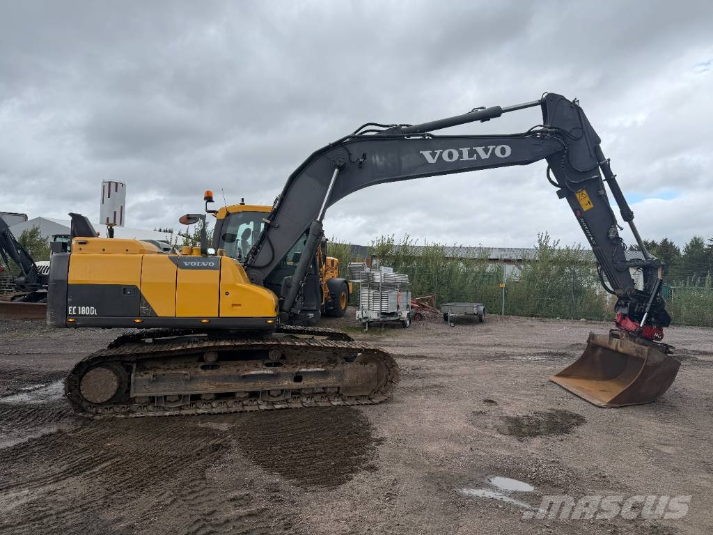 Volvo EC 180 DL Rototilt R6grip, Leica C-Smörj ,Värmare 履带挖掘机