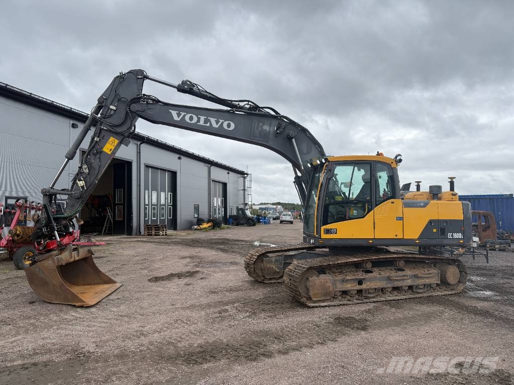Volvo EC 180 DL Rototilt R6grip, Leica C-Smörj ,Värmare 履带挖掘机