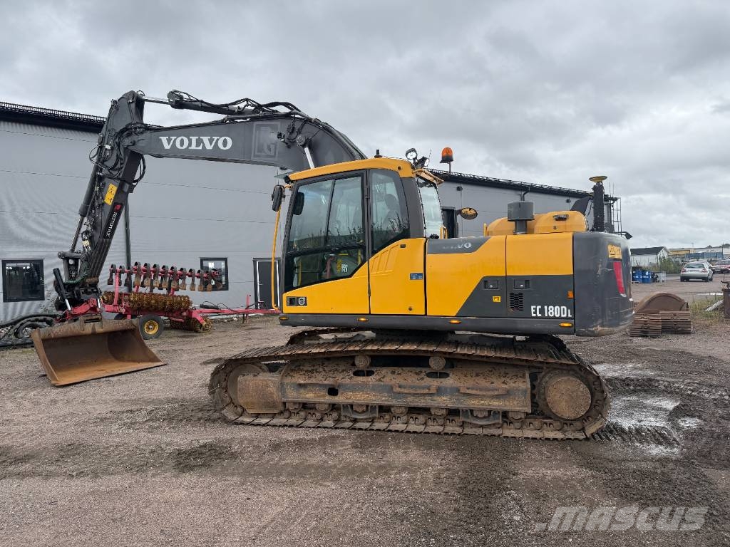 Volvo EC 180 DL Rototilt R6grip, Leica C-Smörj ,Värmare 履带挖掘机