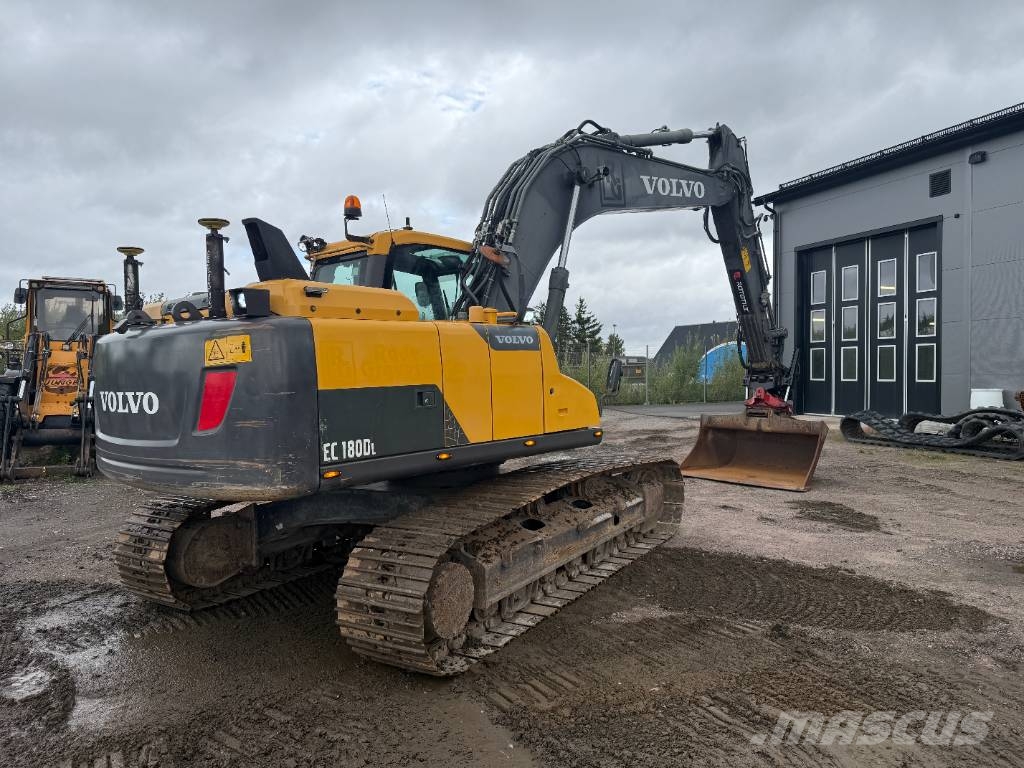 Volvo EC 180 DL Rototilt R6grip, Leica C-Smörj ,Värmare 履带挖掘机