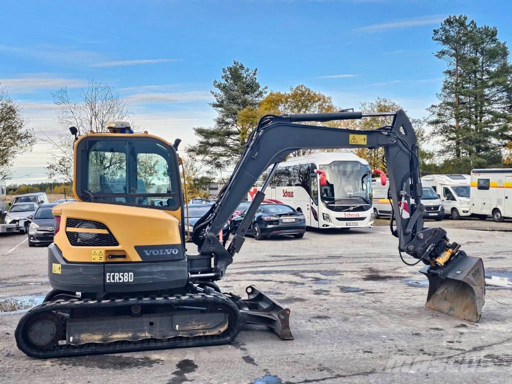 Volvo ECR 58 D Minigravere <7t