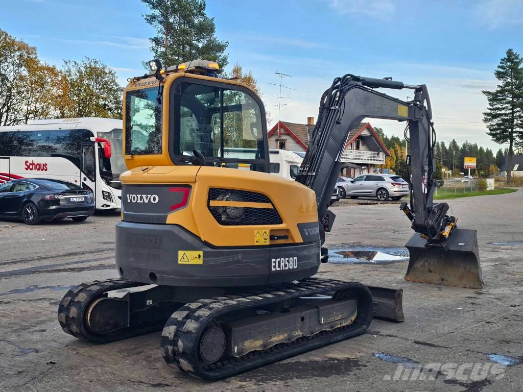 Volvo ECR 58 D Minigravere <7t
