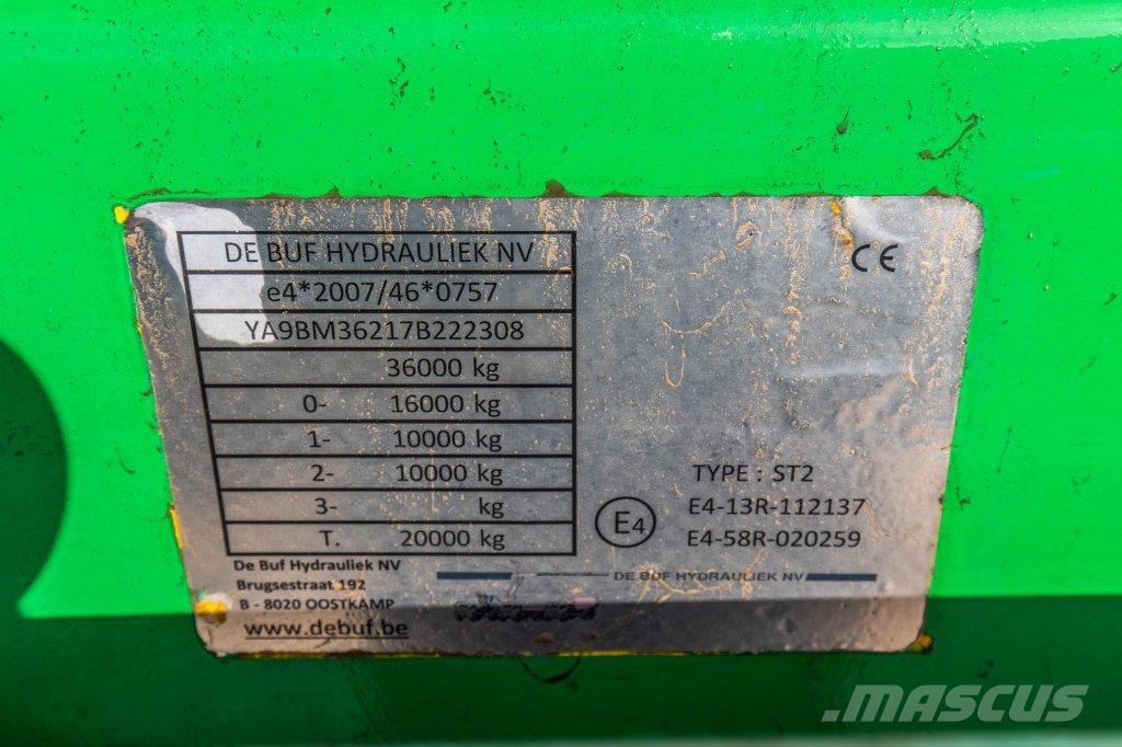 De Buf BETON MIXER/MALAXEUR/MISCHER 12M3 其他半挂车