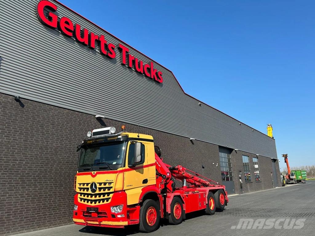 Mercedes-Benz Arocs 3253 L ENA 8X2/4 HMF2820 KRAAN / KRAN/ CRANE Camiones grúa